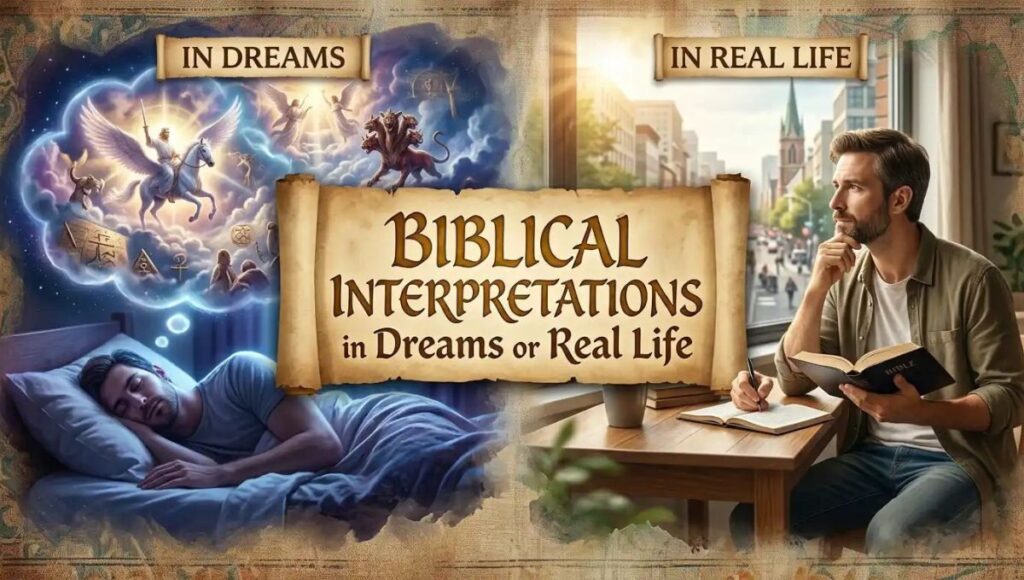 Biblical Interpretations in Dreams or Real Life