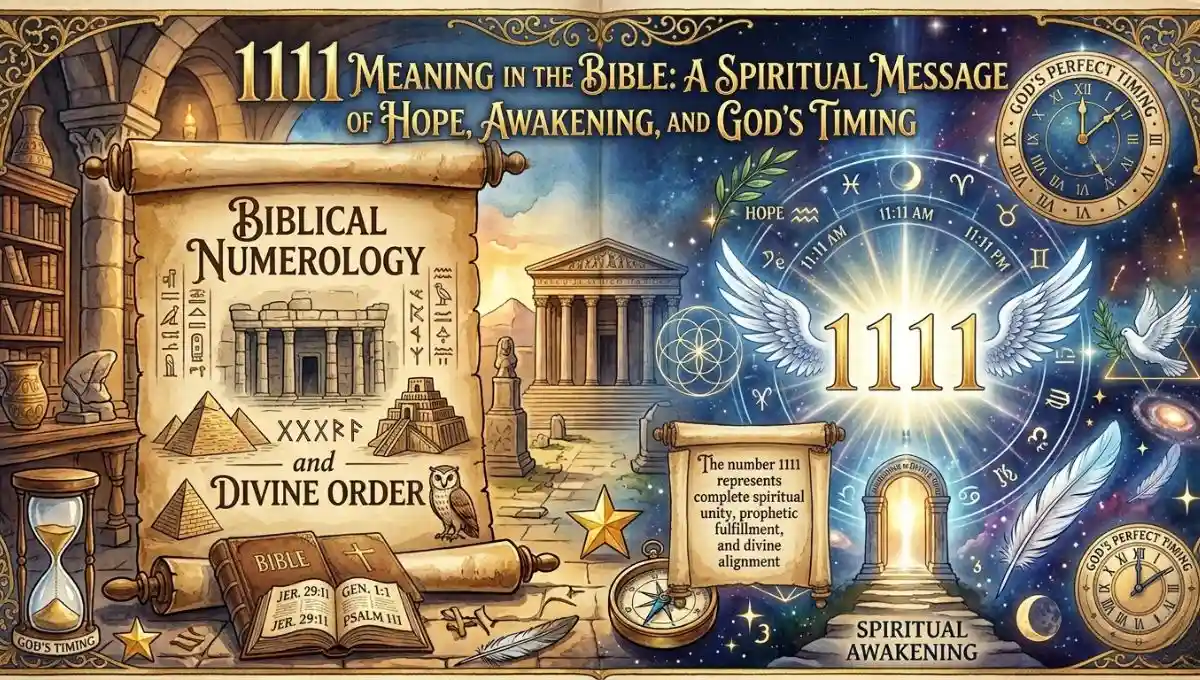 1111 Meaning in the Bible: A Spiritual Message of Hope, Awakening, and God's Timing