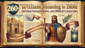 260+ William Meaning in Bible: Name Origin, Spiritual Interpretation, and Biblical Connection