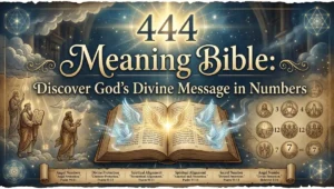 444 Meaning Bible: Discover God's Divine Message in Numbers
