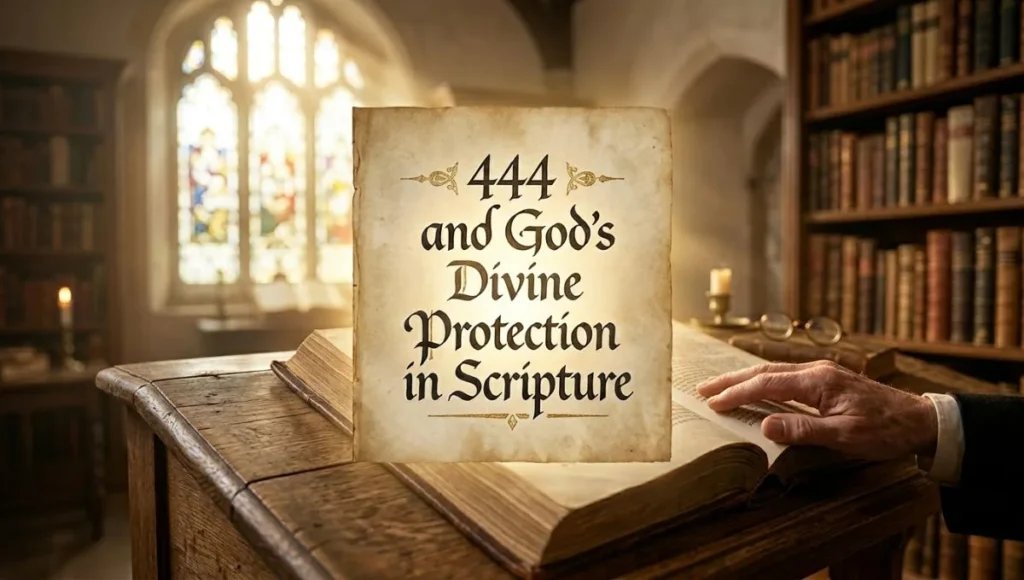 444 and God's Divine Protection in Scripture