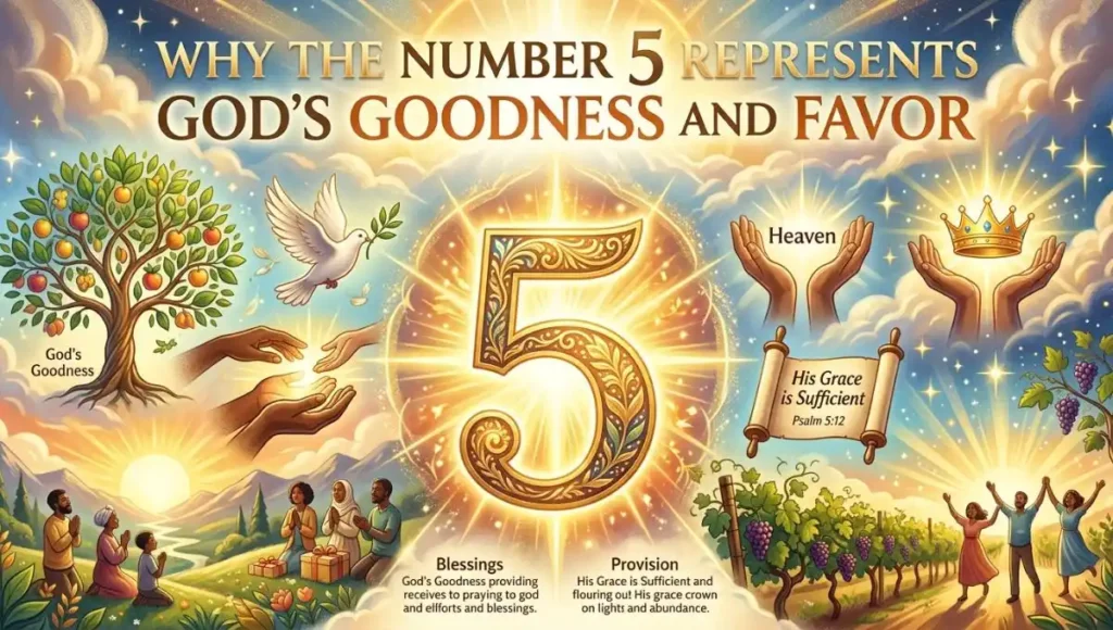Why the Number 5 Represents God's Goodness and Favor