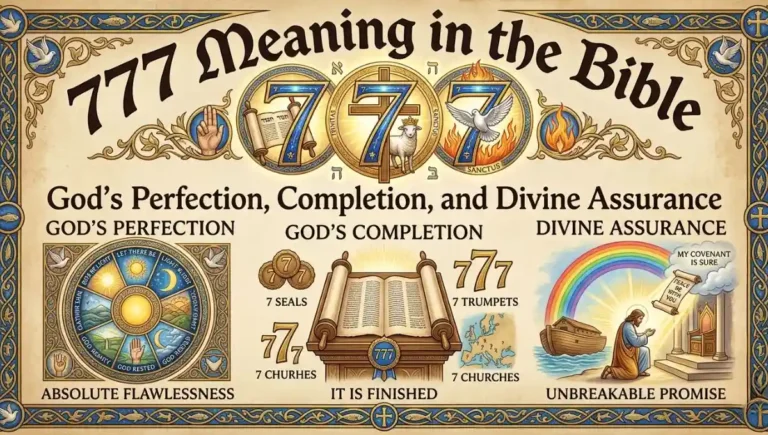 777 Meaning in the Bible: God's Perfection, Completion, and Divine Assurance