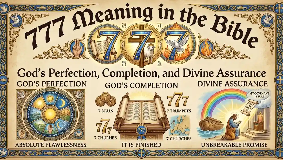 777 Meaning in the Bible: God's Perfection, Completion, and Divine Assurance
