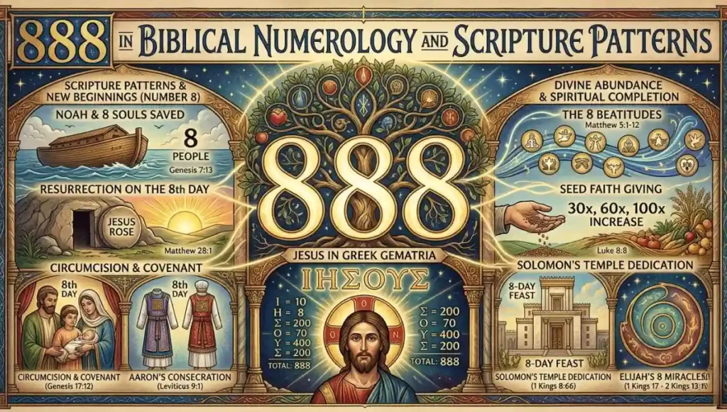 888 in Biblical Numerology and Scripture Patterns