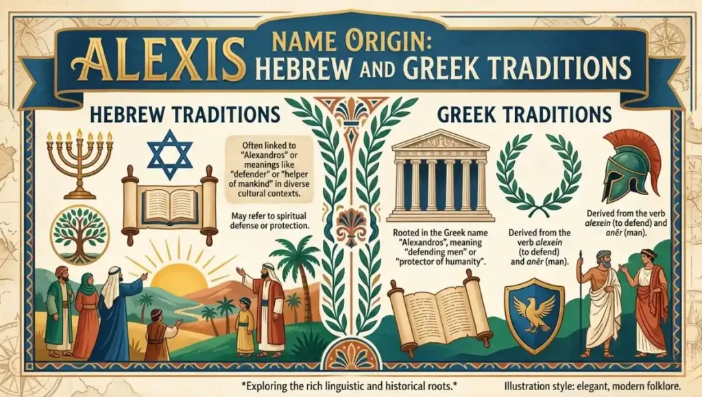 Alexis Name Origin: Hebrew and Greek Traditions