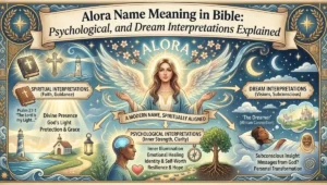 Alora Name Meaning in Bible: Spiritual, Psychological, and Dream Interpretations Explained