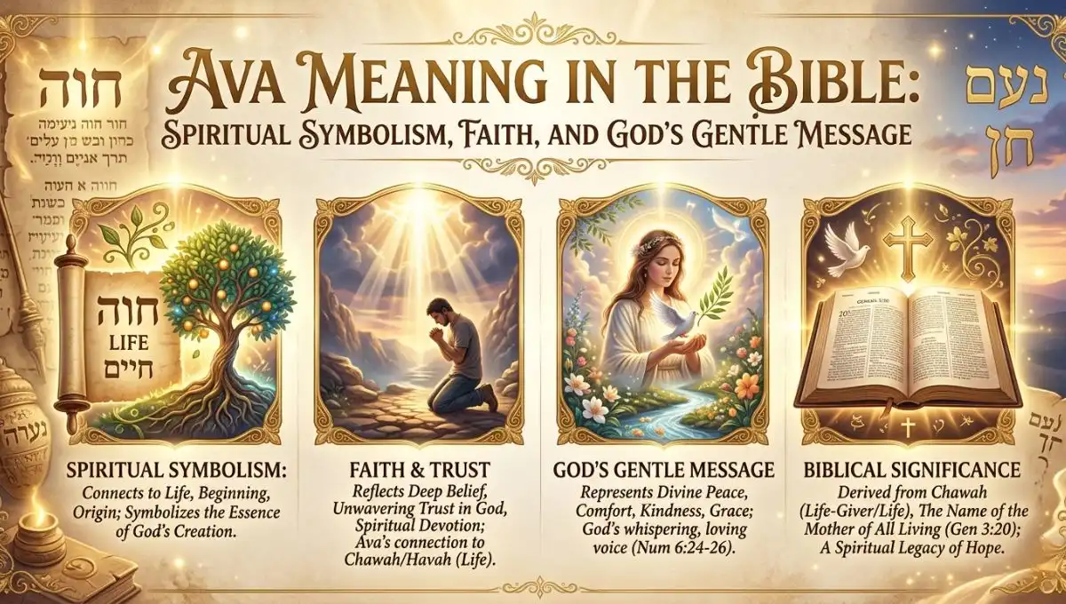 Ava Meaning in the Bible: Spiritual Symbolism, Faith, and God's Gentle Message