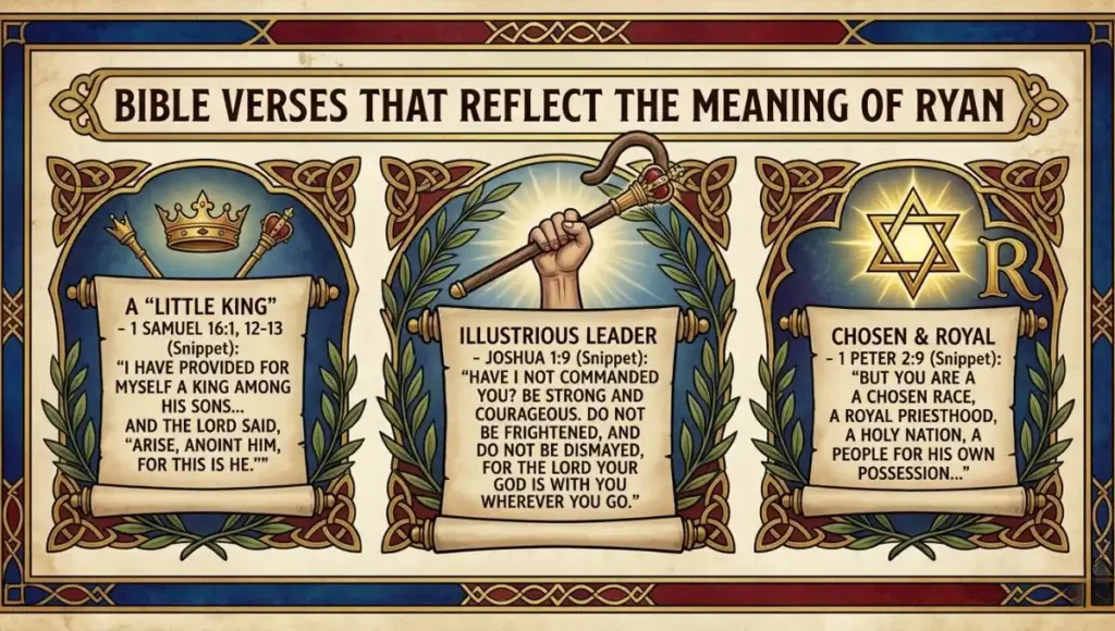 Bible Verses That Reflect the Meaning of Ryan