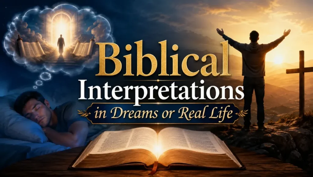 Biblical Interpretations in Dreams or Real Life
