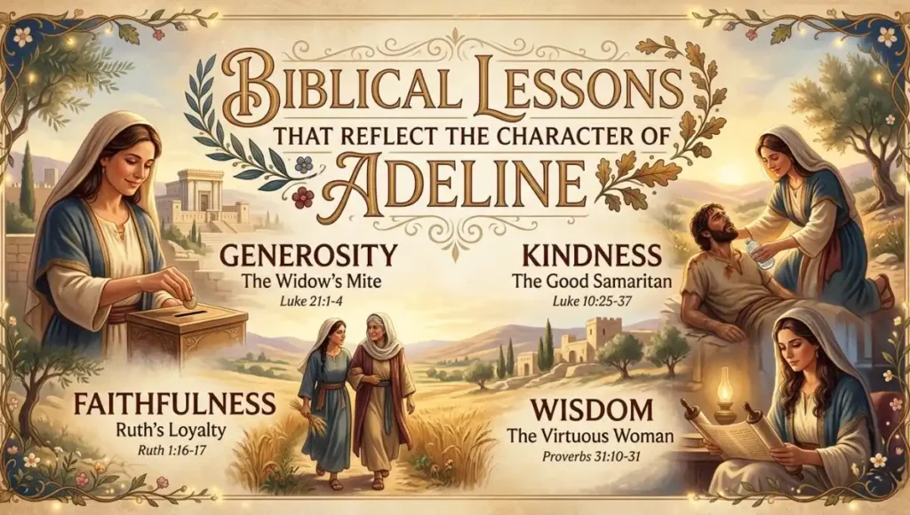 Biblical Lessons That Reflect the Character of Adeline