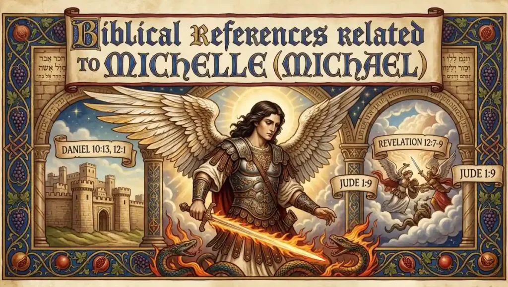 Biblical References Related to Michelle (Michael)