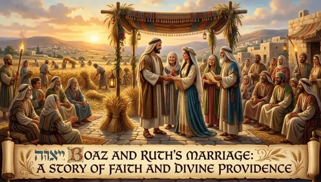 Boaz and Ruth's Marriage: A Story of Faith and Divine Providence