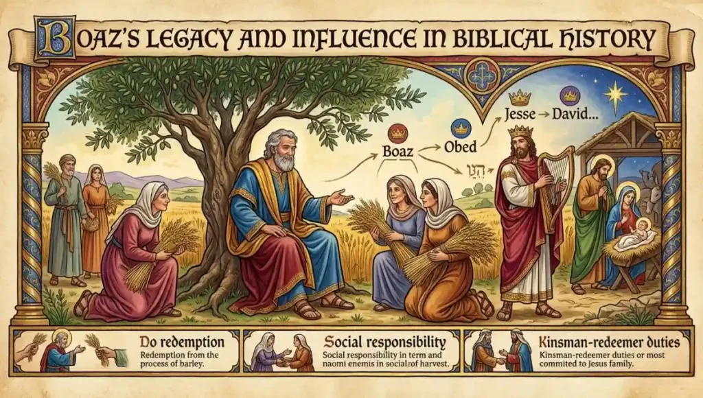 Boaz's Legacy and Influence in Biblical History