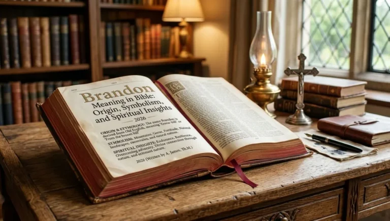 Brandon Meaning in Bible: Origin, Symbolism, and Spiritual Insights 2026