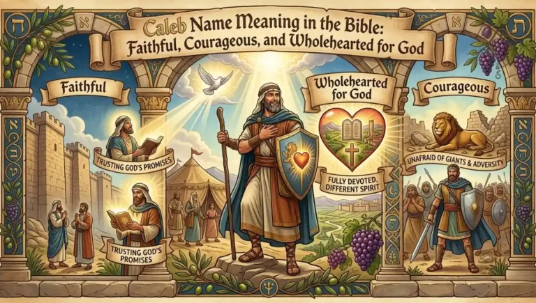 Caleb Name Meaning in the Bible: Faithful, Courageous, and Wholehearted for God