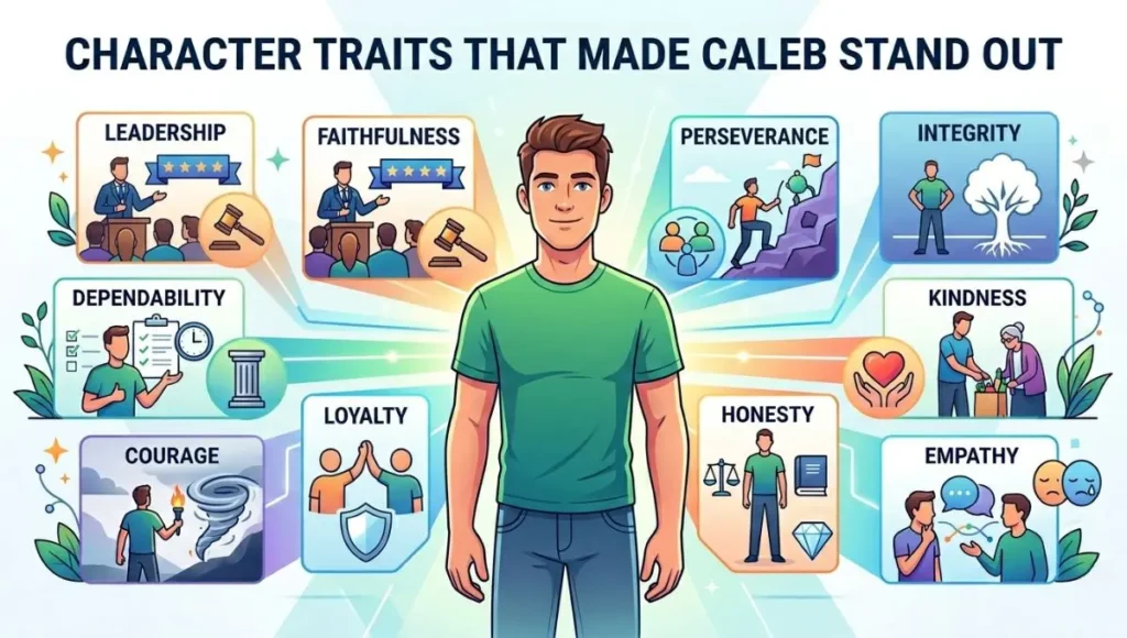 Character Traits That Made Caleb Stand Out