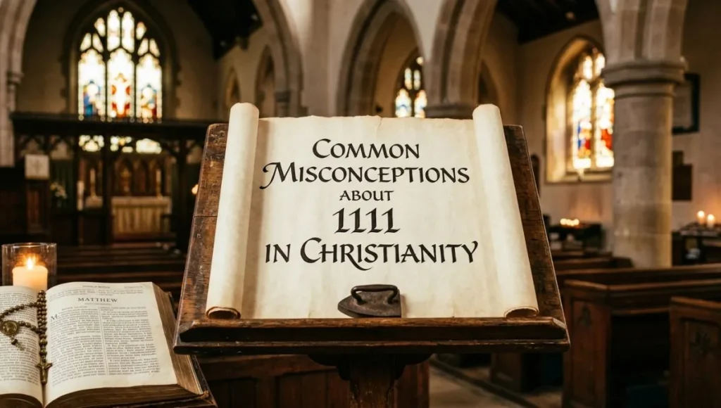 Common Misconceptions About 1111 in Christianity