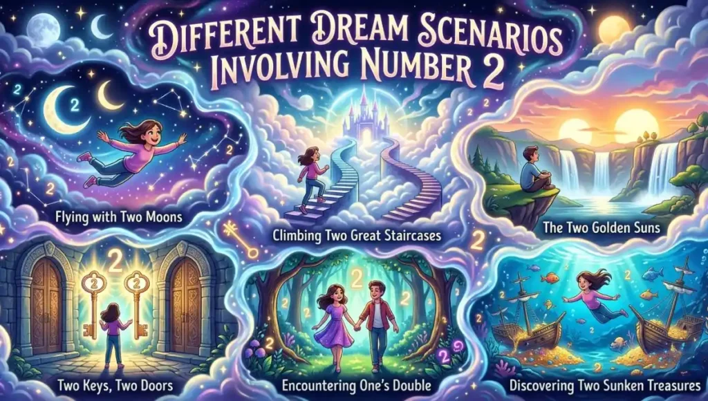Different Dream Scenarios Involving Number 2