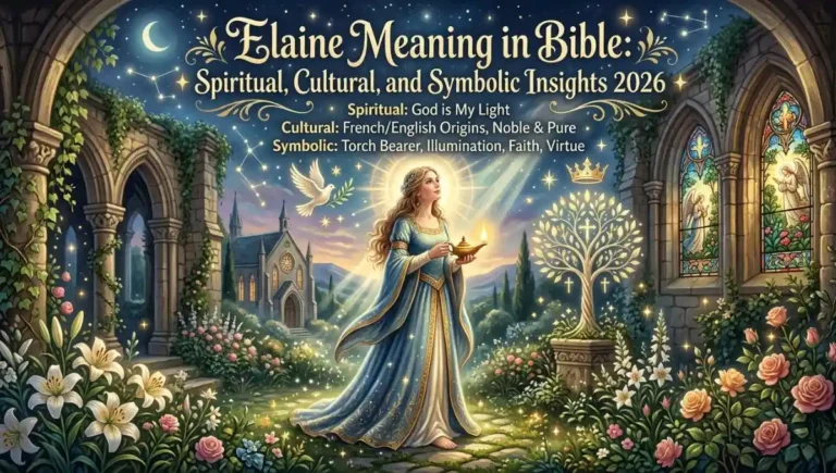 Elaine Meaning in Bible: Spiritual, Cultural, and Symbolic Insights 2026