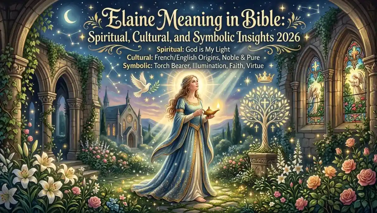 Elaine Meaning in Bible: Spiritual, Cultural, and Symbolic Insights 2026