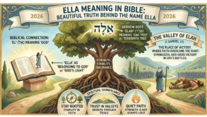 Ella Meaning in Bible: Beautiful Truth Behind the Name Ella 2026