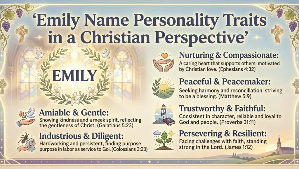 Emily Name Personality Traits in a Christian Perspective