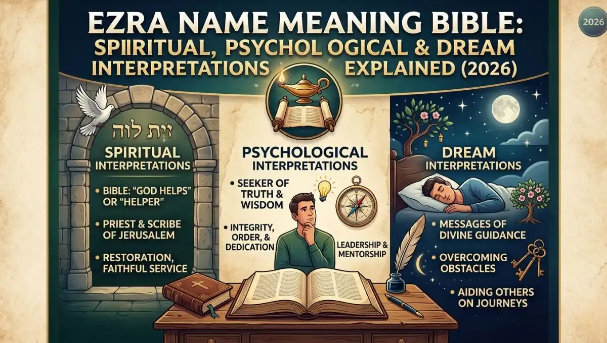 Ezra Name Meaning Bible: Spiritual, Psychological & Dream Interpretations Explained (2026)