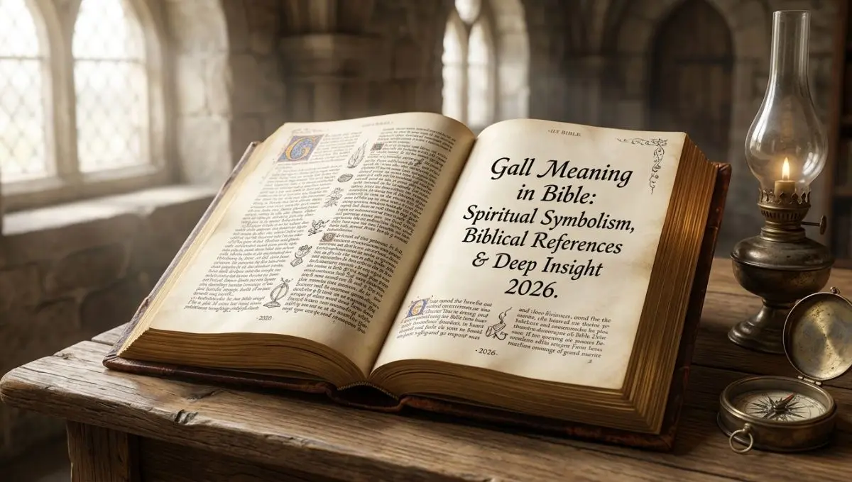 Gall Meaning in Bible – Spiritual Symbolism, Biblical References & Deep Insight 2026