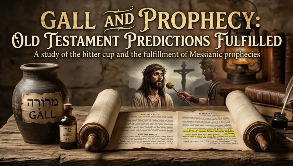 Gall and Prophecy: Old Testament Predictions Fulfilled