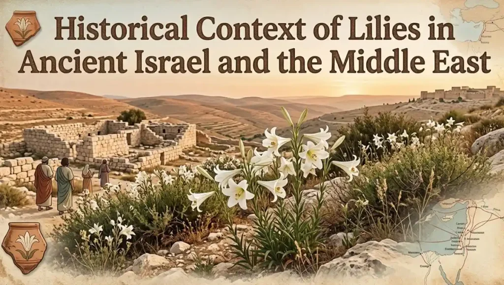 Historical Context of Lilies in Ancient Israel and the Middle East