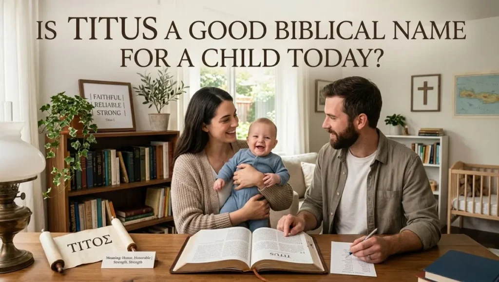 Is Titus a Good Biblical Name for a Child Today?