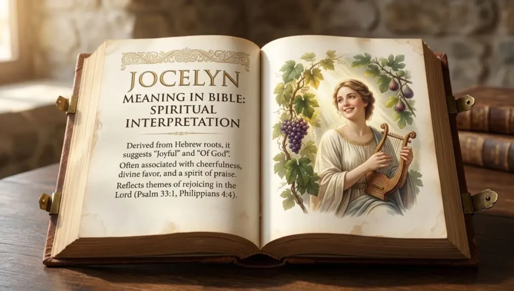 Jocelyn Meaning in Bible: Spiritual Interpretation