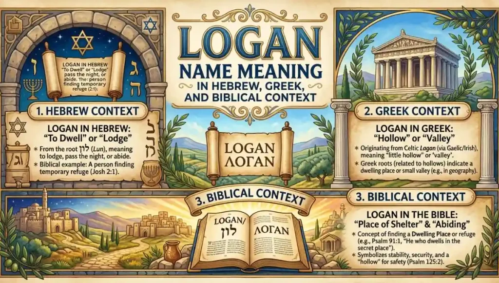Logan Name Meaning in Hebrew, Greek, and Biblical Context