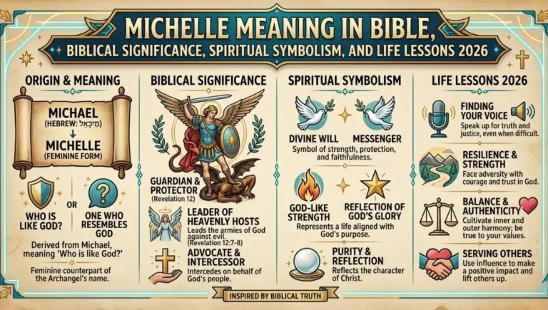 Michelle Meaning in Bible: Biblical Significance, Spiritual Symbolism, and Life Lessons 2026