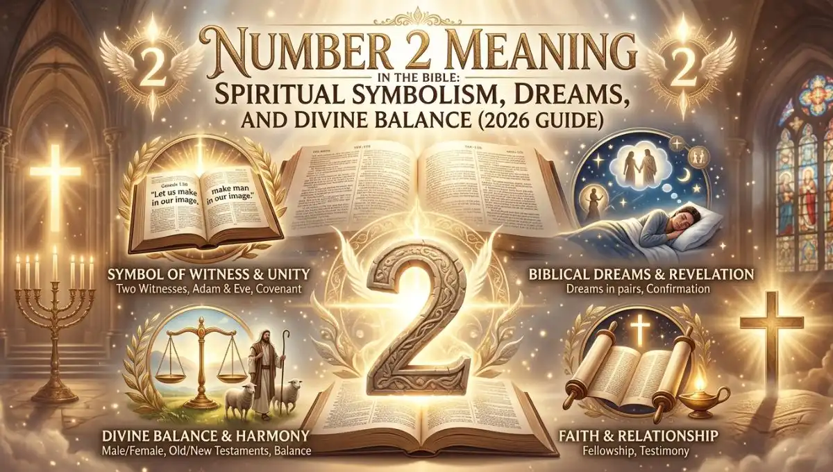 Number 2 Meaning in the Bible: Spiritual Symbolism, Dreams, and Divine Balance (2026 Guide)