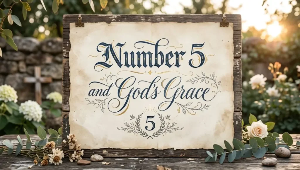 Number 5 and God's Grace