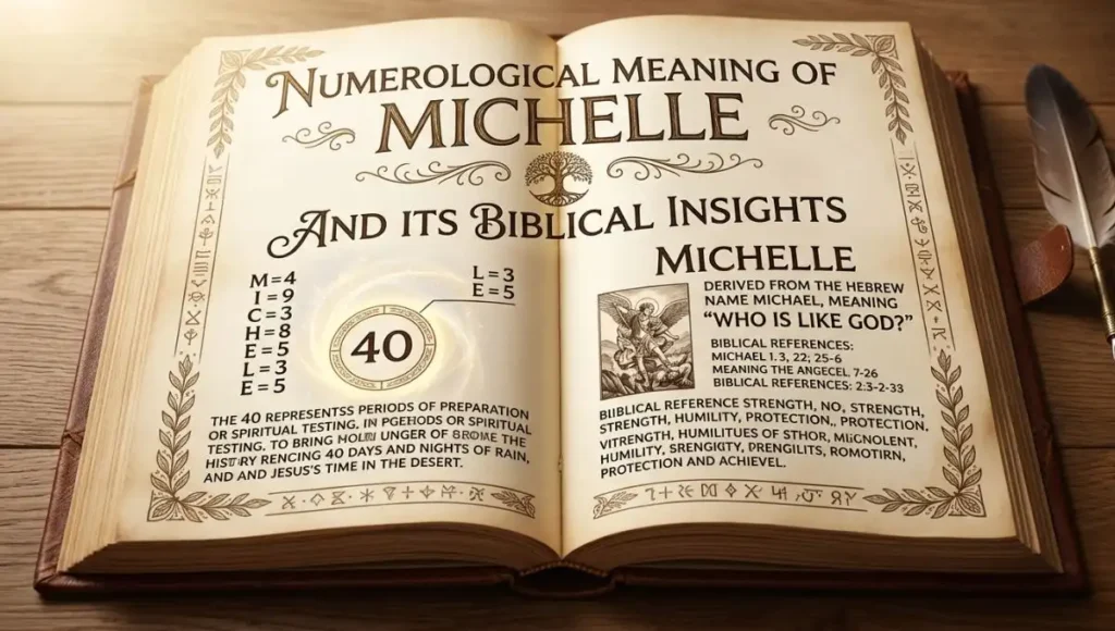 Numerological Meaning of Michelle and Its Biblical Insights