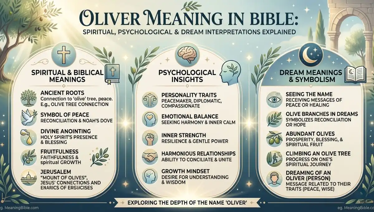Oliver Meaning in Bible: Spiritual, Psychological & Dream Interpretations Explained
