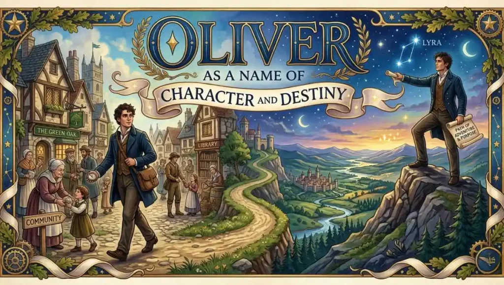 Oliver as a Name of Character and Destiny
