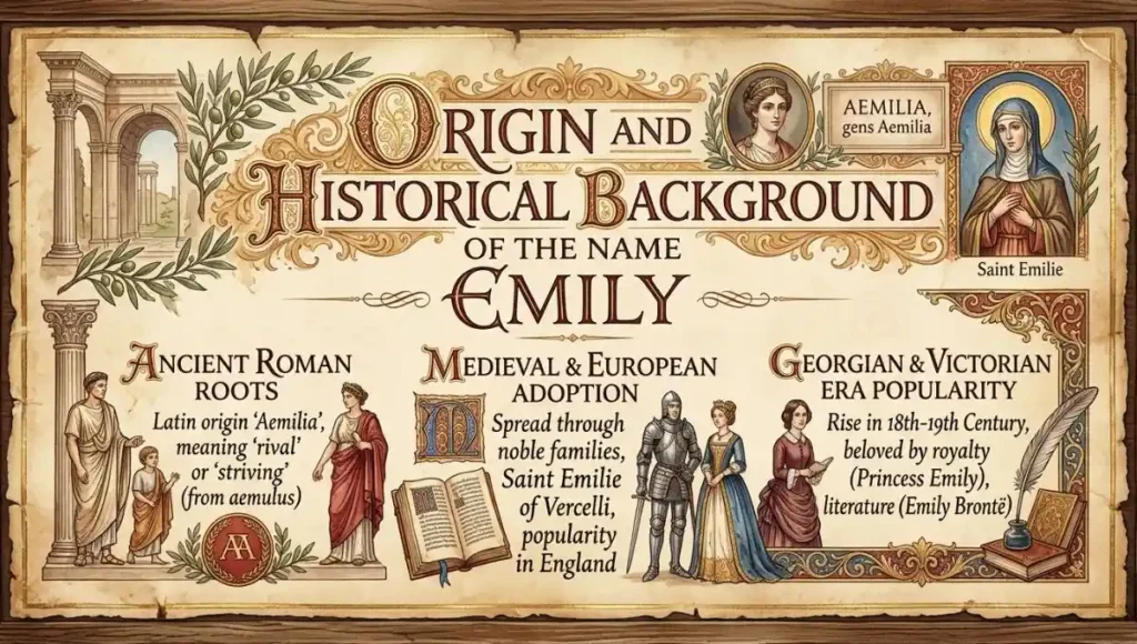 Origin and Historical Background of the Name Emily