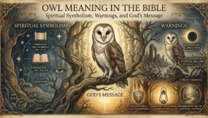 Owl Meaning in the Bible: Spiritual Symbolism, Warnings, and God's Message