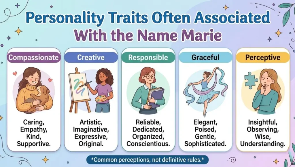 Personality Traits Often Associated With the Name Marie