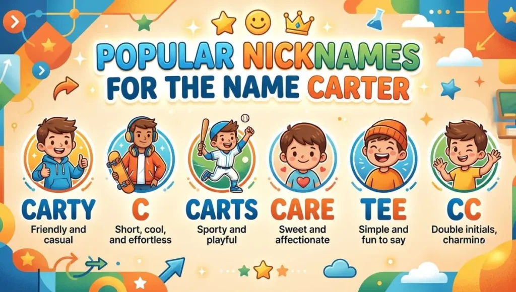 Popular Nicknames for the Name Carter