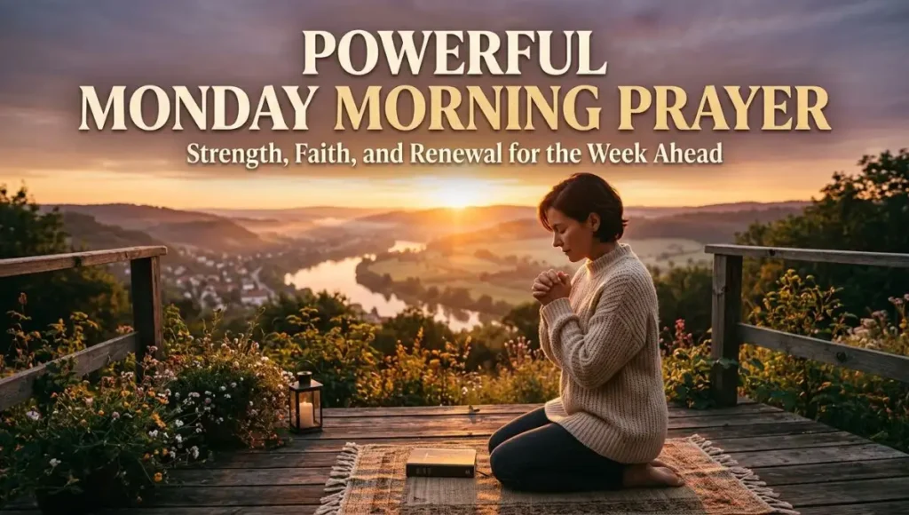Powerful Monday Morning Prayer