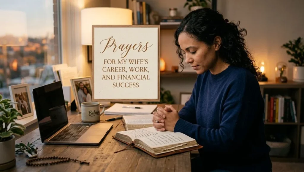 Prayers for My Wife's Career, Work, and Financial Success