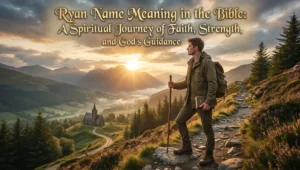 Ryan Name Meaning in the Bible: A Spiritual Journey of Faith, Strength, and God's Guidance