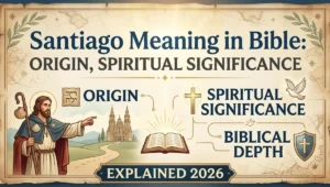 Santiago Meaning in Bible: Origin, Spiritual Significance, and Biblical Depth Explained 2026