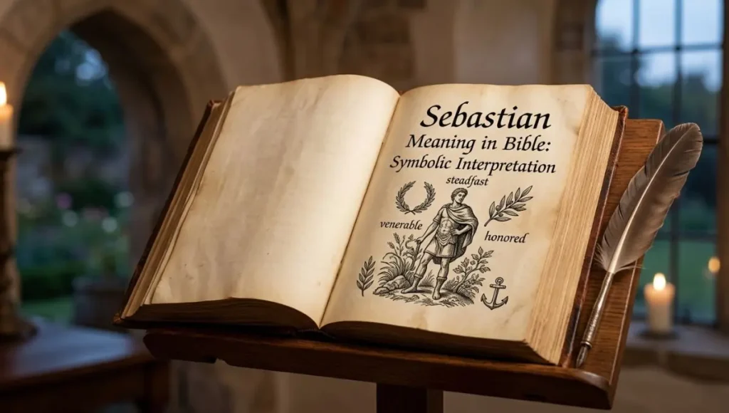 Sebastian Meaning in Bible: Symbolic Interpretation