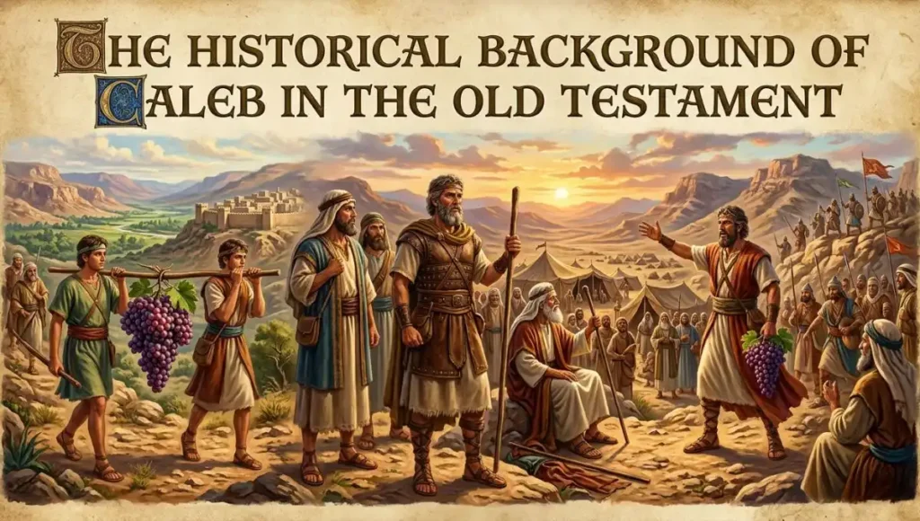 The Historical Background of Caleb in the Old Testament